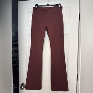 ALO Yoga Chocolate Brown Flare Leggings